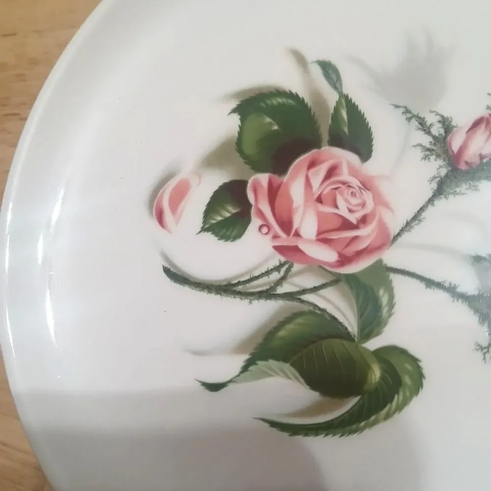 Set of 2 Vintage 50's Universal Ballerina Moss Rose 7
